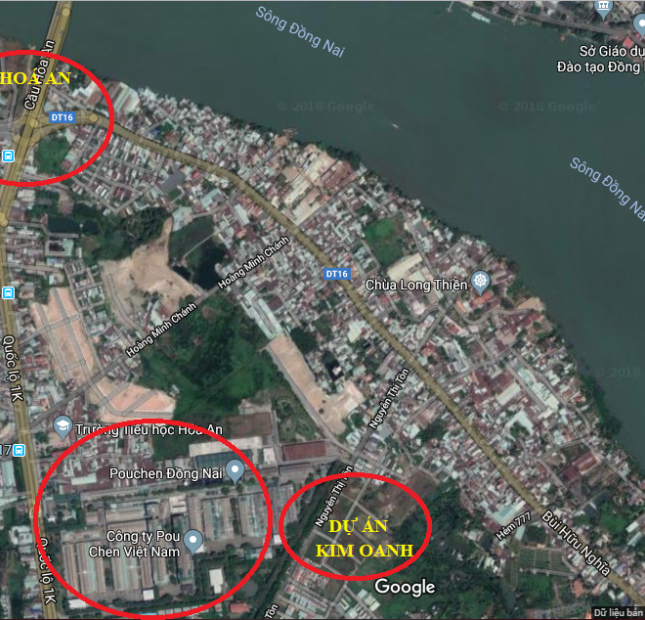 Đất dự án sau KCN Pouchen Bửu Hòa, Biên Hòa, chỉ 1.6 tỷ giá đầu tư cực rẻ 097 456 3579