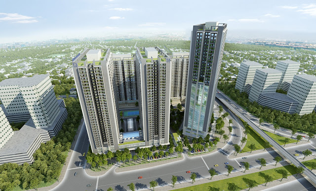 Bán căn hộ 62m giá 1,130 tỷ tại Thăng Long Capital, Ck 5%, Vay Ls 0% 18 tháng