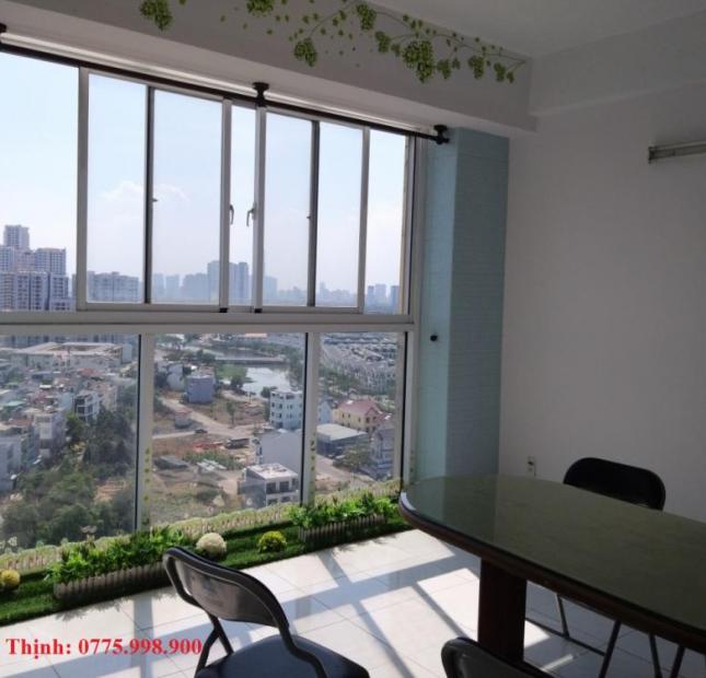 Bán gấp căn chung cư Petroland, P. BTĐ, Q2 (82m2, 2PN, 2WC, sổ hồng, lầu cao view đẹp). LH Thịnh: 0775.998.900