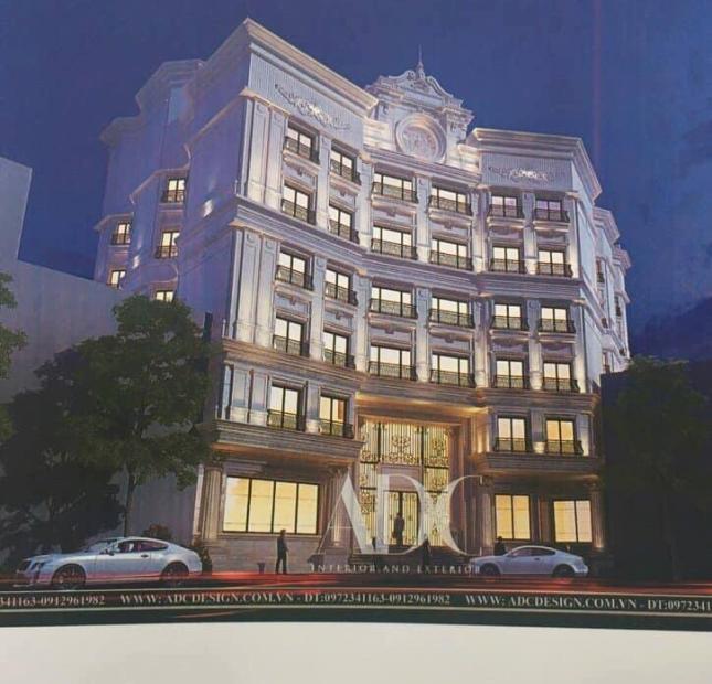 Cho thuê tòa nhà căn hộ dịch vụ tại phố Tô Hiệu, Hà Đông 160m x 9 tầng, mt 8m gồm 63 phòng + 1 mặt bằng kinh doanh.