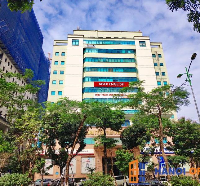 Cho thuê tòa nhà 10 tầng hạng A MP Láng Hạ, mặt tiền 7.5m