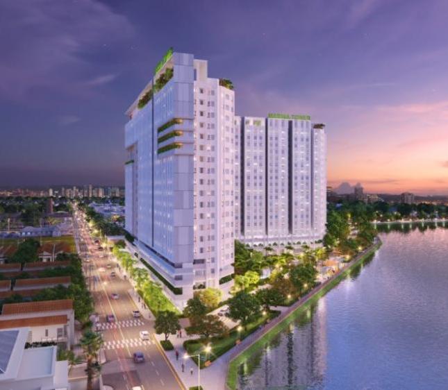 Cần tiền bán lỗ căn hộ  Marina Tower 2PN 2WC tầng đẹp, view sông, view nội khu. LH: 0931778087