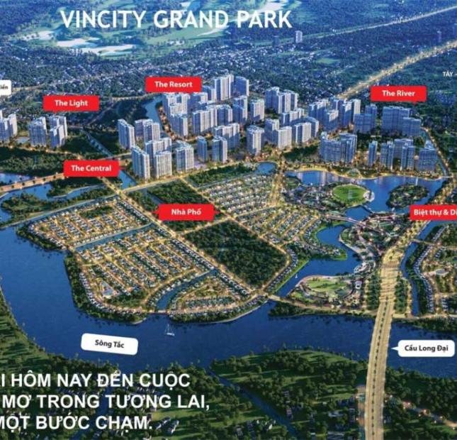 Nhận đặt chỗ Vinhomes Grand Park, Q. 9, đại lý F1 Vinhomes