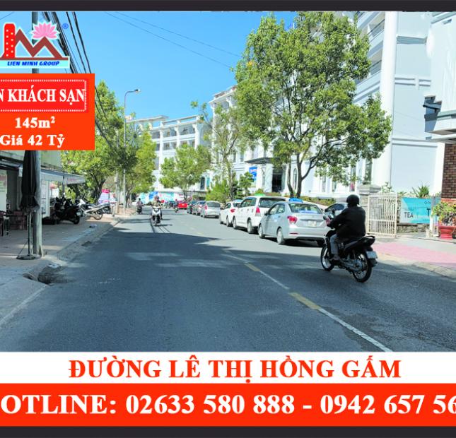 Vị trí vàng: Khách sạn kinh doanh mặt tiền đường Lê Thị Hồng Gấm, trung tâm Đà Lạt – LH: 0942.657.566