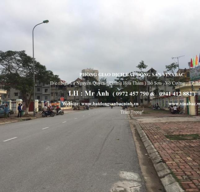 Bán đất mặt đường Lê Hồng Phong   - Kinh Bắc , TP Bắc  Ninh