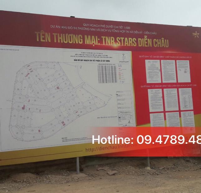 TNR Diễn Châu – khu đô thị thương mại dịch vụ giải trí - Đất dự án rất đáng đầu tư. LH: 09.4789.4889