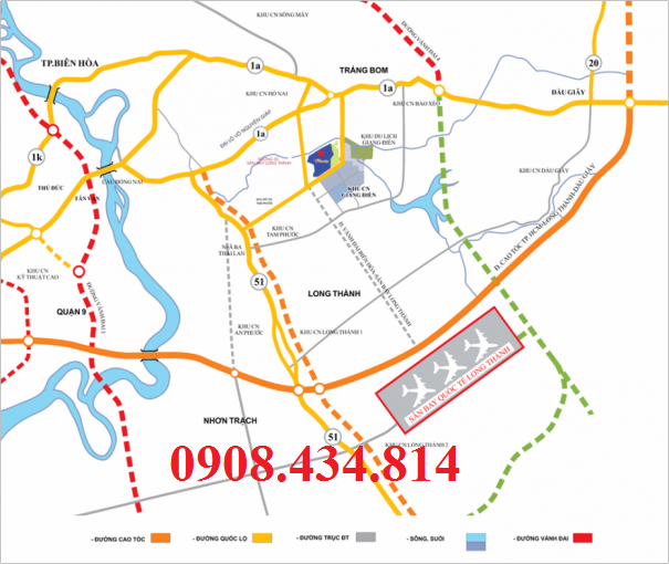 Bán đất thành phố Biên Hòa, trả trước 320tr, trả góp dài hạn, 0908 434 814 gặp chủ đầu tư