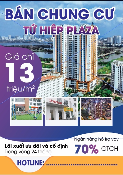 bán căn hộ 124m2 giá chỉ 1ty8 tại dự án Tứ Hiệp plaza, chiết khấu 11% và bốc thăm chúng thưởng nhận oto 600tr