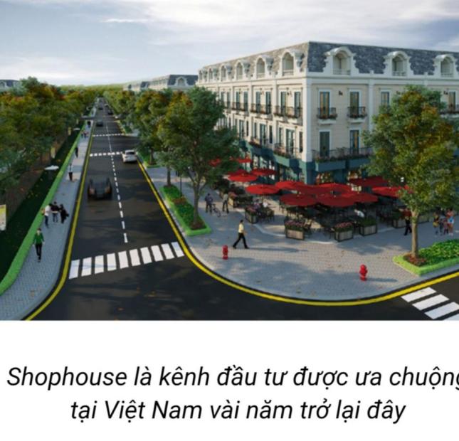Nhà phố thương mại, shophouse Uông Bí New City sổ đỏ trao tay, giá tốt