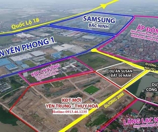 Đầu tư đất nền cạnh Samsung Bắc Ninh, giá chỉ 1,1 tỷ trực tiếp CĐT, CK lên đến 7%, sổ đỏ lâu dài