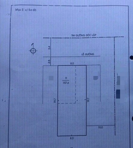 MTKD Độc lập 8x20 đúc 2 tấm giá 24,3 tỷ