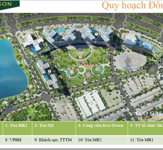Ngày 15/6 cđt Xuân Mai Saigon công bố block M2 dự án Eco Green saigon quận 7, Lh ms Hiền 0938677909 