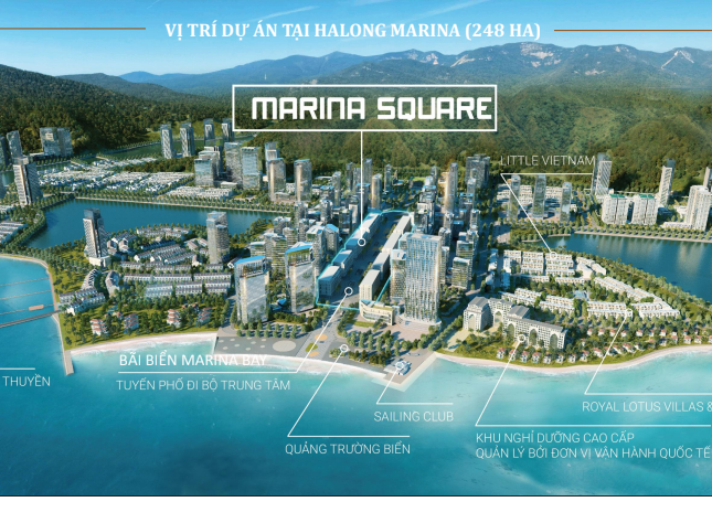 Marina Square Hạ Long,Khách sạn 8 tầng ngay sát biển,Hỗ trợ vay 70% ls 0%. Lh 0975452555