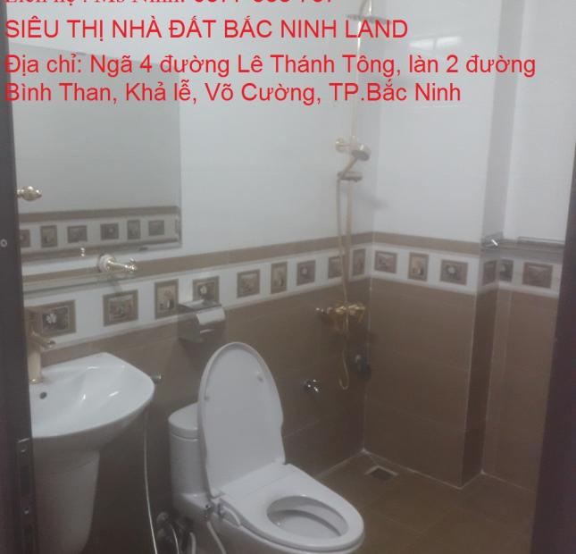 Cho thuê nhà mặt chính đường Nguyễn Trãi, Võ Cường, TP.Bắc Ninh