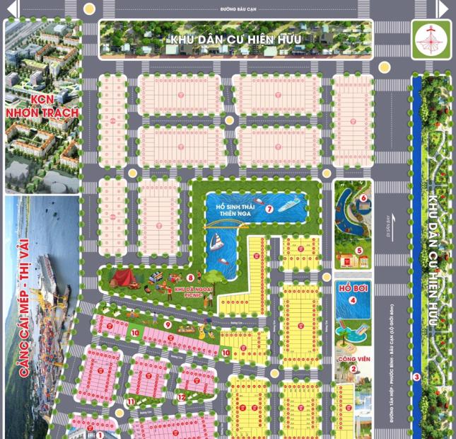 Mở bán đất nền giá rẻ nhiều ưu đãi, KĐT AirPort City Long Thành.