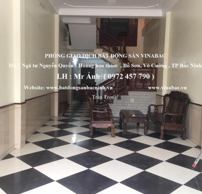 Cần cho thuê nhà 5 phòng  - Khu Vũ Ninh , TP Bắc Ninh