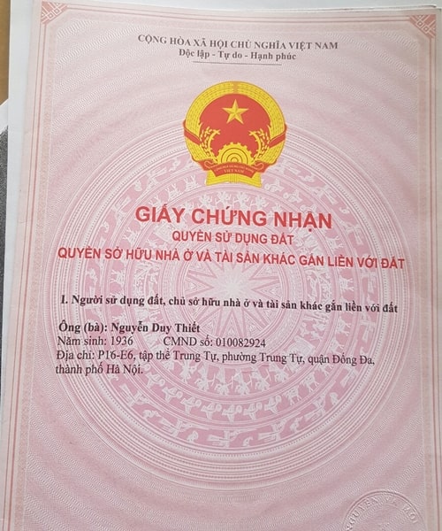 Bán nhà Quận Hà Đông, số 14 ngõ 6 Lương Văn Can