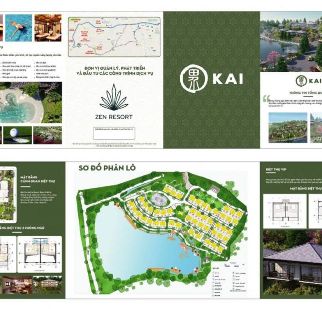 Biệt thự nghỉ dưỡng Kai Village và Resort  - cam kết 12,5%/năm – LH: 09.4789.4889