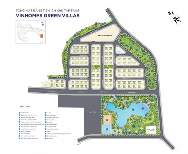 98 lô biệt thự Vinhomes Green Villas – một không gian sống thượng lưu