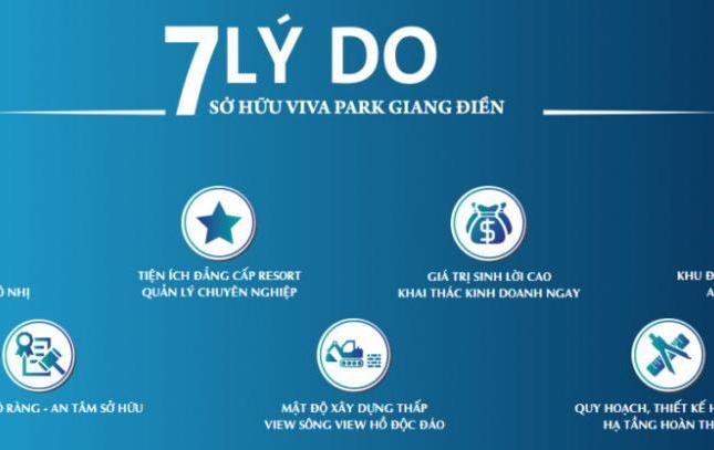 Chỉ 50 triệu/ đặt chỗ cơ hội sở hữu nhà tại Viva Park, CK cao cho KH mua dự án.