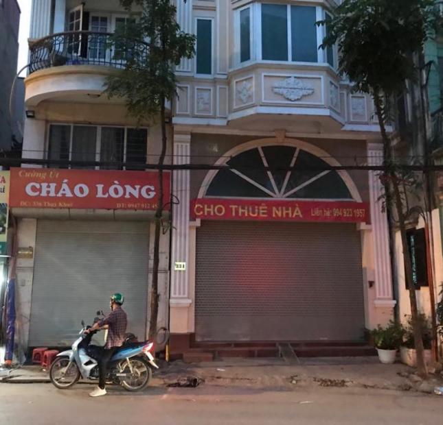 Cho thuê nhà phố Thụy Khuê Tây Hồ DT: 68m2x7T MT: 5.6m LH: 0396981958 - 0973009417