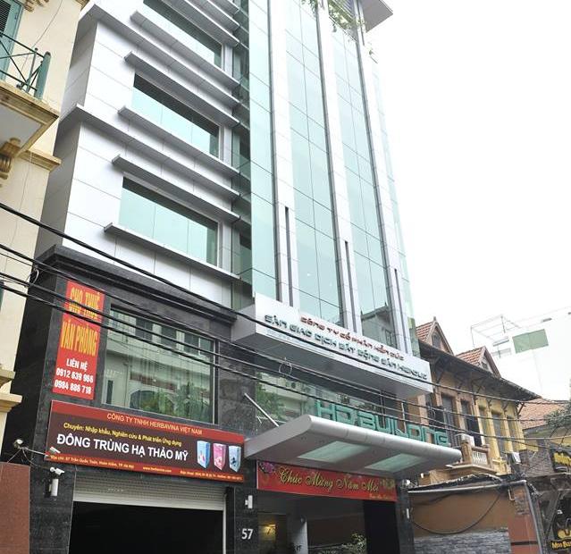 Cho thuê VP tòa nhà hạng B sang trọng nằm trên tuyến phố Trần Quốc Toản-Hoàn Kiếm