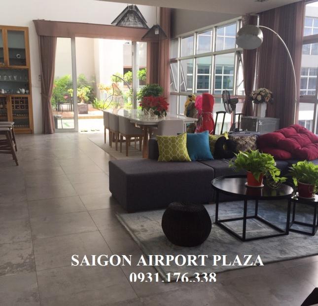 Bán penthouse quận Tân Bình – Saigon Airport Plaza 390m2, đủ nội thất, giá 18 tỉ.LH 0931.176.338