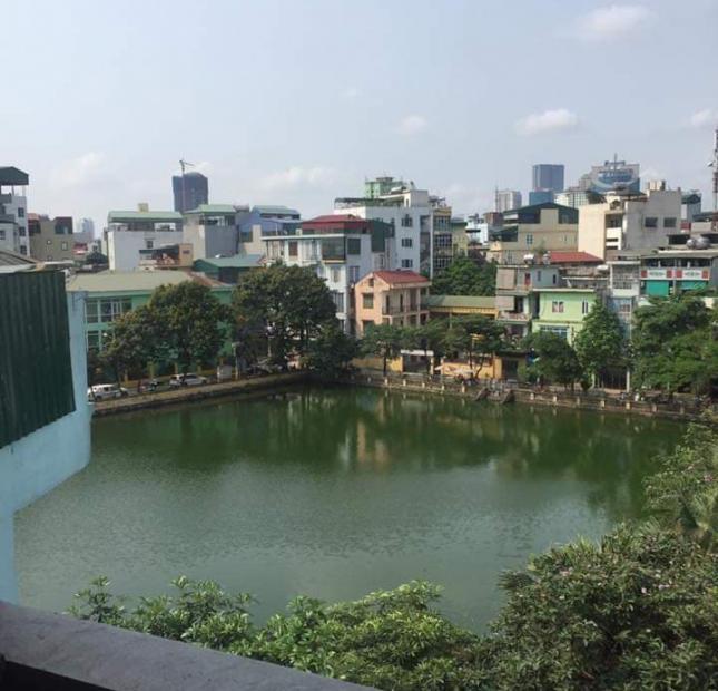 Cho thuê tòa nhà tại Hoàng Ngân gần ngã 4 Nguyễn Thị Định 75m x 6 tầng,65tr/tháng