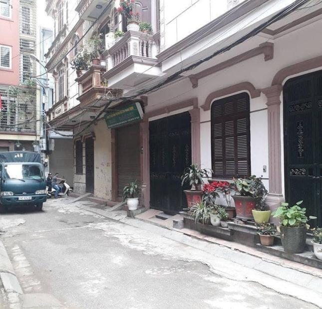 Bán nhà phố Kim Đồng, ngõ ô tô, 70m2, 5 tầng, MT 9m LH 0913459393.