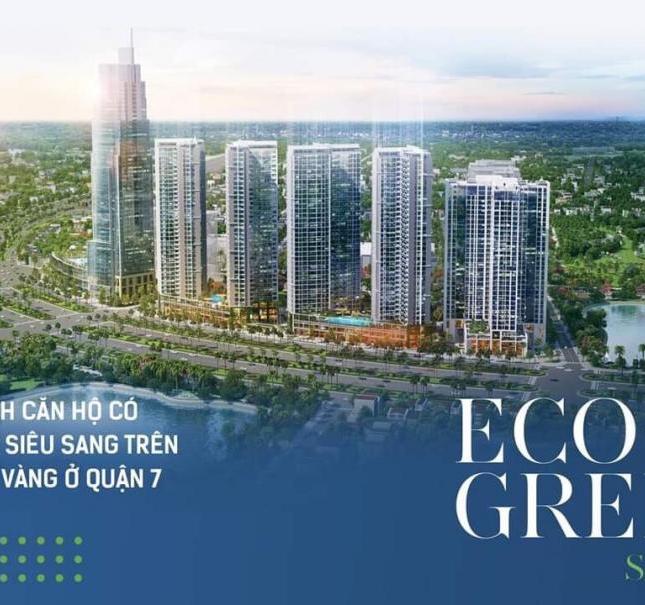 Căn hộ cao cấp Eco Green Sài Gòn, Quận 7, giá chỉ từ 2.3 tỷ/ 2pn