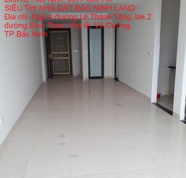 Cho thuê căn chung cư Hoàng Gia 2 nội thất cơ bản tại trung tâm TP.Bắc Ninh