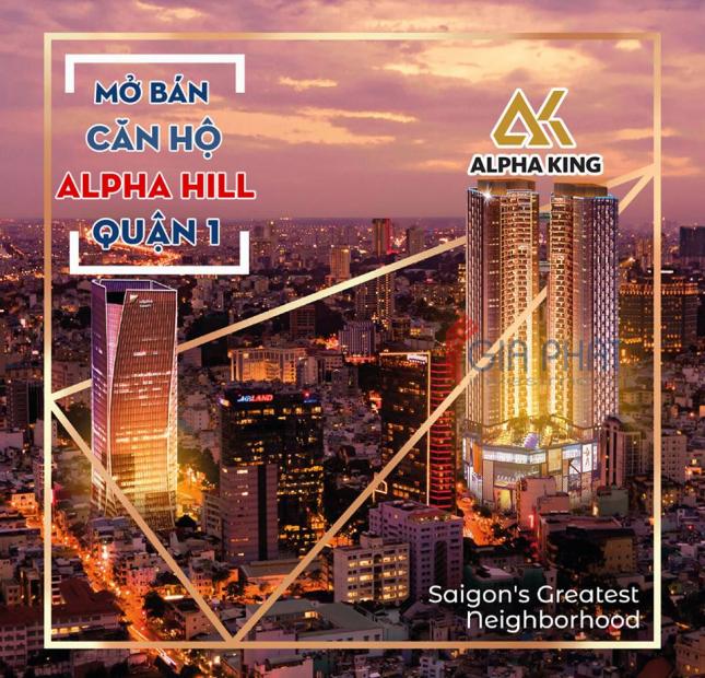 Bán căn hộ 3PN- ALpha Hill- tòa tháp đôi cao 48 tầng biểu tượng mới của SG, TT 20% đến khi nhận nhà