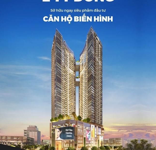 Bán căn hộ Studio tòa tháp đối cao Nhất VN- ALpha Hill Cống Quỳnh Q1, chỉ thanh toán 1,8 tỷ đến khi nhận nhà. LH 0906626505