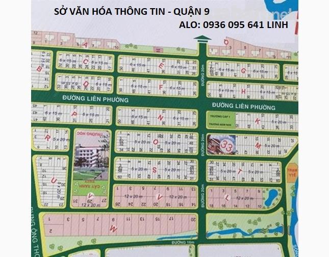 Chuyên nhận ký gửi mua bán  nhanh đất nền DA Sở Văn Hóa TT, Phú Nhuận, Thời báo kinh tế.. quận 9