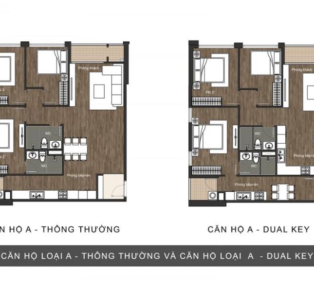 CHỈ TỪ 2.7 TỶ SỞ HỮU CĂN HỘ 2+1 TT MỸ ĐÌNH, MỄ TRÌ VỪA Ở VỪA CHO THUÊ, NHẬN NHÀ NGAY T6/2019