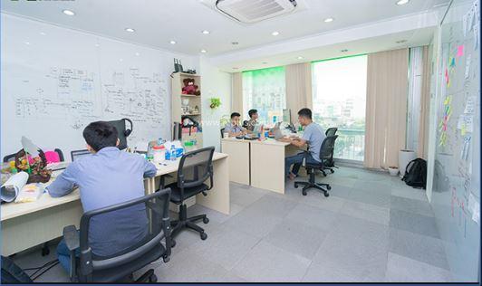 Cho thuê VP phố Duy Tân DT 80m giá 120k/m2 full dịch vụ