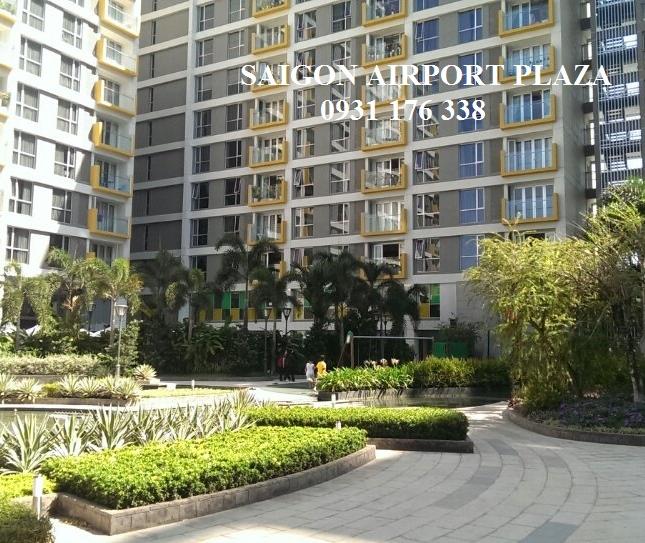 Bán căn hộ 2pn Saigon Airport Plaza 95m2-view sân vườn, đủ nội thất, giá 4,17 tỉ. LH 0931.176.338