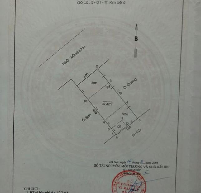 Nhà mặt ngõ ô tô phố Lương Định Của 37m2 MT4m KD tốt giá 5,5 tỷ. LH 0912442669