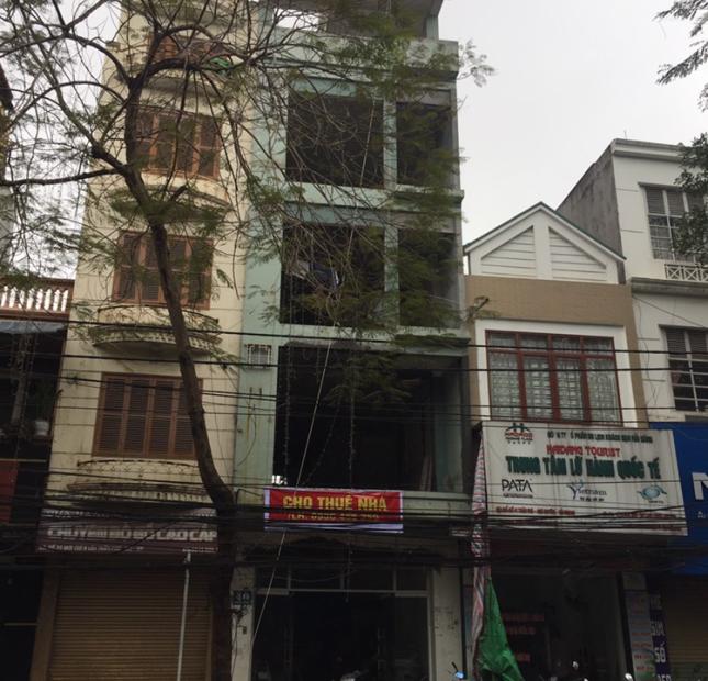 Cho thuê nhà 03 tầng mới xây mặt đường Trần Phú, Hải Phòng