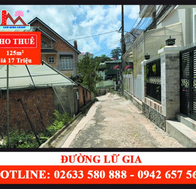 Cho thuê nhà mới xây nằm trong KQH yên tĩnh trung tâm Đà Lạt – LH: 0942.657.566