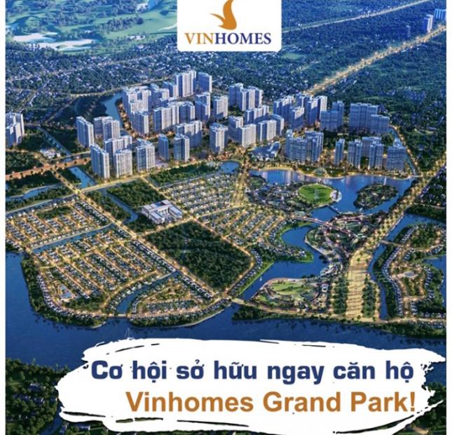 Thông tin dự án Vinhomes Grand Park Quận 9 - Tên cũ: VinCity 