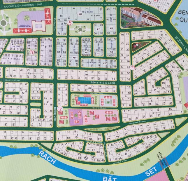 Chủ đất cần tiền bán gấp lô A2, góc hai mặt tiền đường 12m, dự án Phú Nhuận, Q9