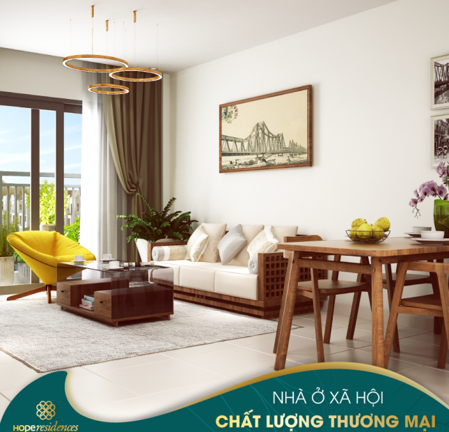 chính chủ cần bán căn hộ h4 nhà ở  Hope Residences phúc đồng