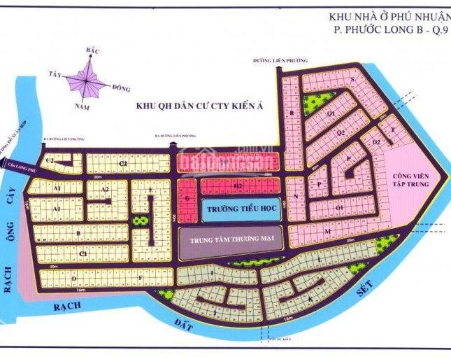 Chủ đất cần tiền bán gấp lô C1, đường 20m, dự án Phú Nhuận, Q9