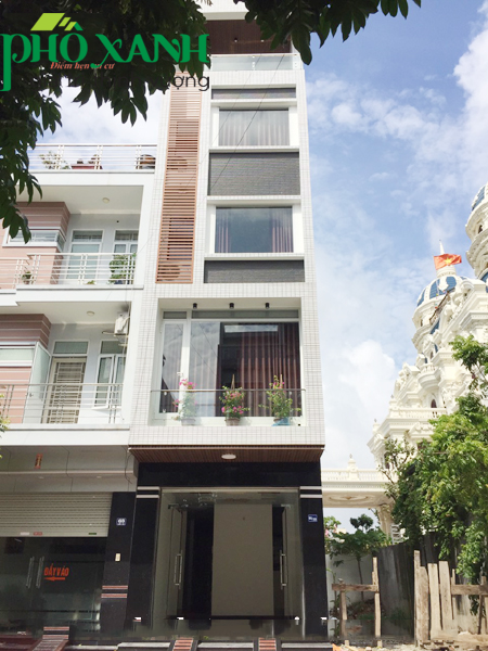Cho thuê nhà 5 tầng  6 ngủ Lô 13 Lê Hồng Phong  LH, 0369453475   