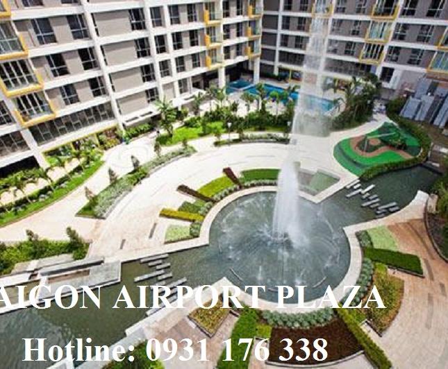 Cần bán căn hộ Sài Gòn Airport, đủ nội thất, view sân vườn, giá 4 tỉ 150 triệu. LH 0931.176.338