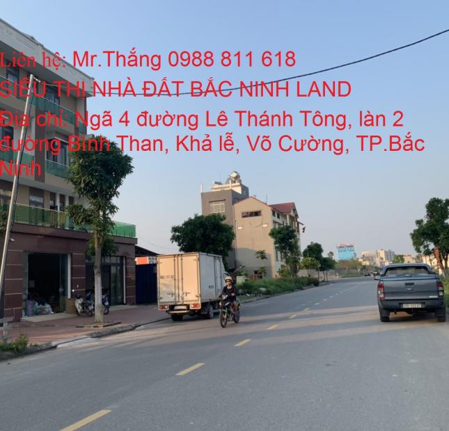 Bán gấp lô đất Nguyễn Quyền, Khả Lễ, Võ Cường, TP.Bắc Ninh