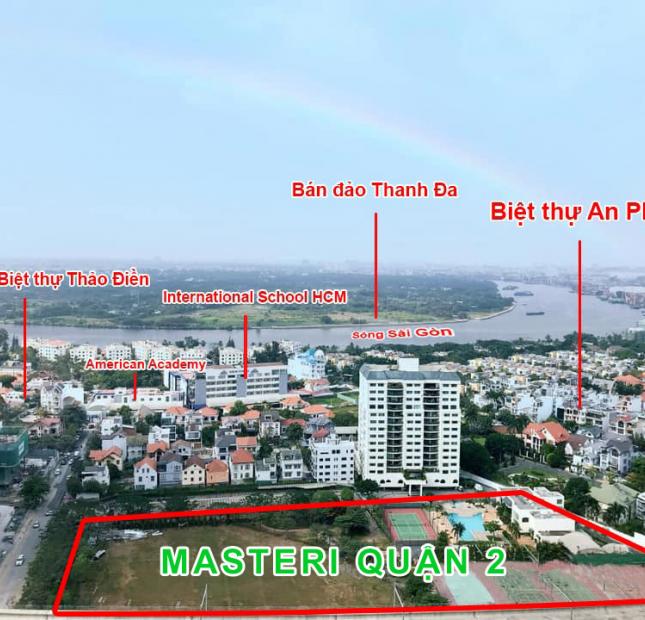 Suất mở bán đợt 1 căn hộ Masteri Parkland, vị trí đẹp nhất khu Thảo Điền, Quận 2 - 0908381280