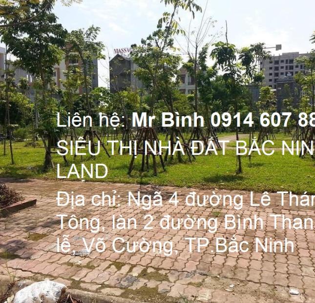Bán đất Khả Lễ 1, cạnh đường Lê Lai, Khu Võ Cường, TP.Bắc Ninh