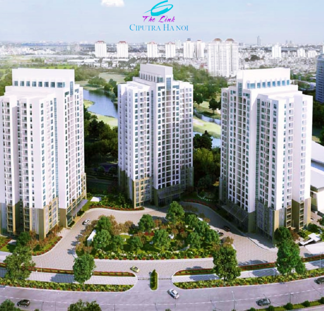 Căn góc chung cư Thelink L3 Ciputra Hà Nội, 68m2 2PN, View sân Golf, nội thất đầy đủ. Giá 3.95 tỷ 